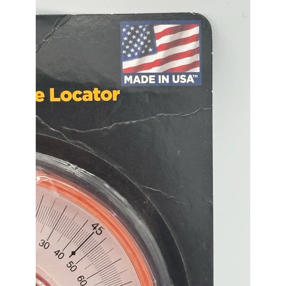 Johnson Level & Tool 700 Magnetic Protractor/Angle Locator,  Orange, New‎